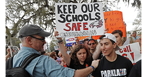 Protest for safe schools