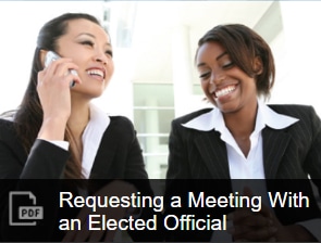 Requesting a Meeting with an Elected Official
