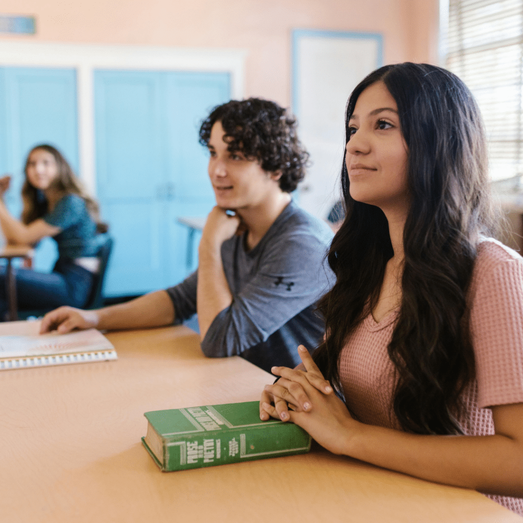 students in classroom